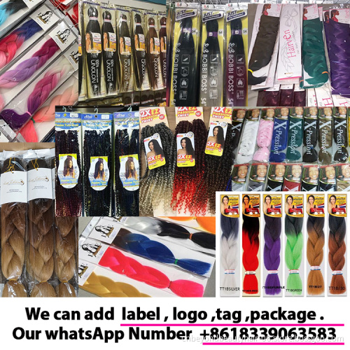 Pre Stretched Jumbo easy braid hair ombre braiding Hair For Wholesale Best Cheap Synthetic pre Stretched Hair braids